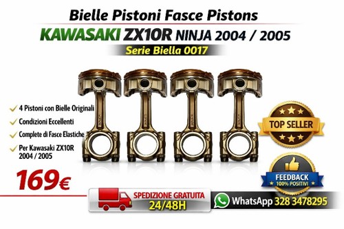 Bielle pistoni fasce - , pistons